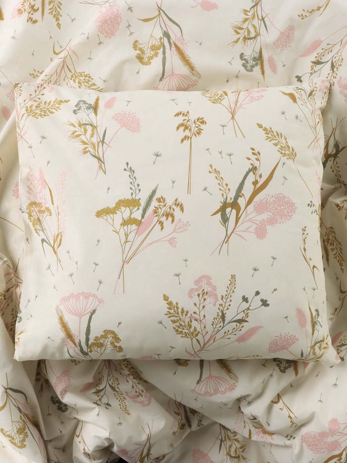 Постельное бельё "Этель" 1.5 сп Fennel 143*215 см,150*214 см, 70*70 см -2 шт, поплин 125 г/м2, хл 100%