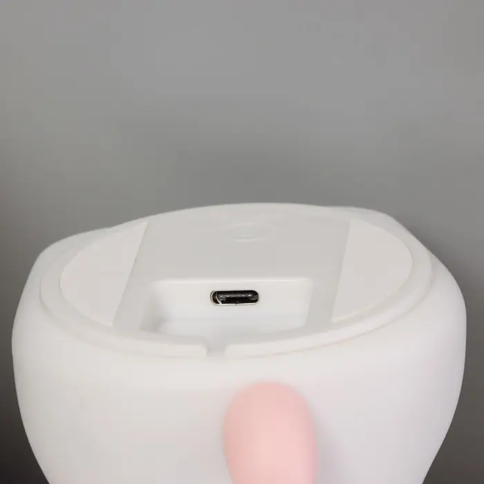 Фигурка светящаяся RISALUX «Единорог», LED-ночник, мякиш, USB, АКБ, белый, 9.5×13×14.5 см