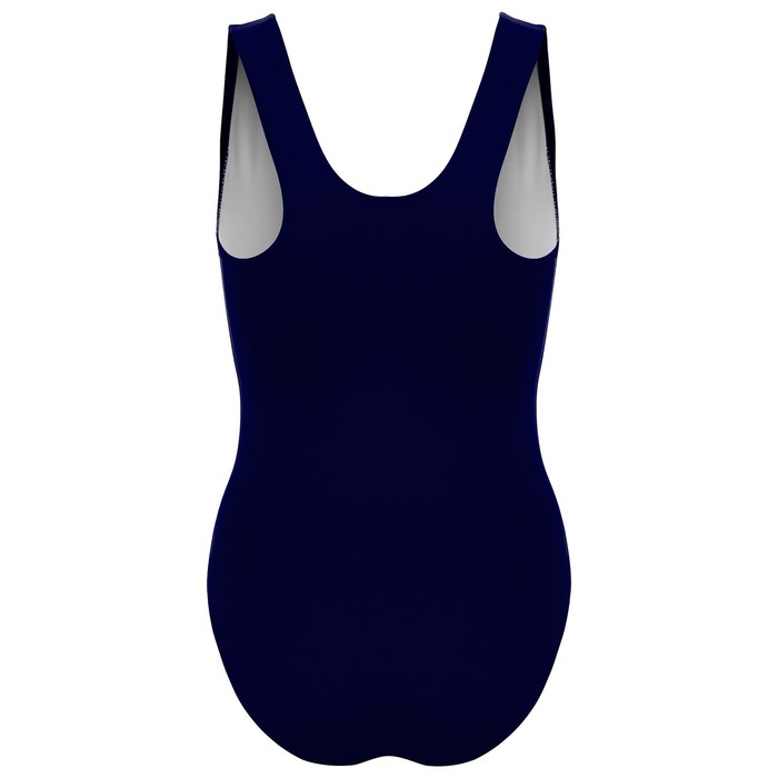 Купальник слитный ONLYTOP, спортивный, р. 34, цвет синий