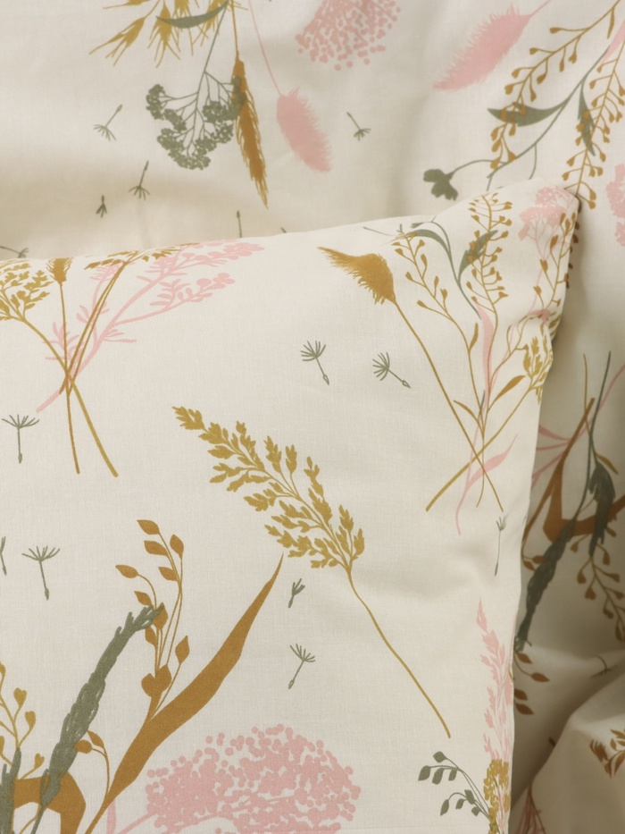 Постельное бельё "Этель" 1.5 сп Fennel 143*215 см,150*214 см, 70*70 см -2 шт, поплин 125 г/м2, хл 100%