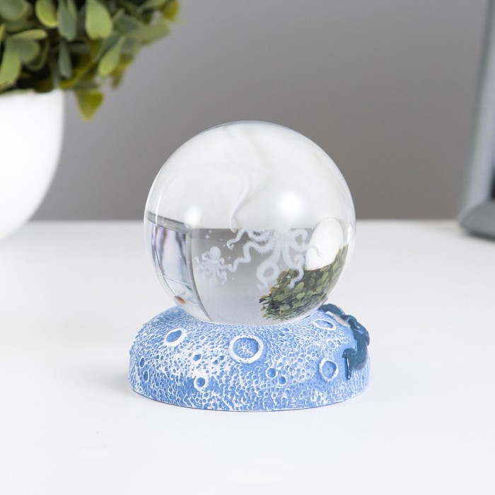 Фигурка светящаяся RISALUX «Осьминоги», LED-ночник, 1 Вт, USB, 6×6×8 см