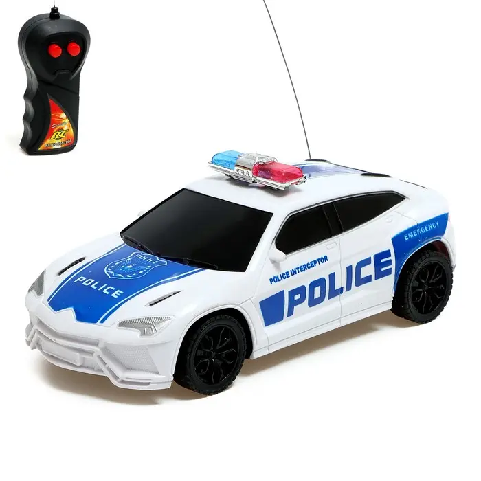 Полицейские машины из материала пластик