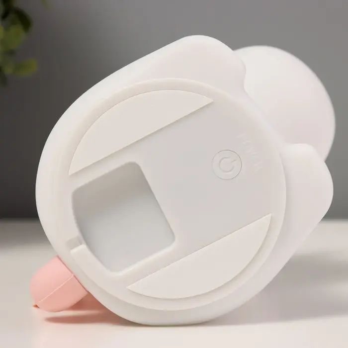 Фигурка светящаяся RISALUX «Единорог», LED-ночник, мякиш, USB, АКБ, белый, 9.5×13×14.5 см