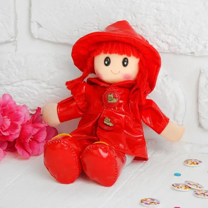 Мягкая кукла с длинными волосами из шерсти купить за рублей - Podarki-Market